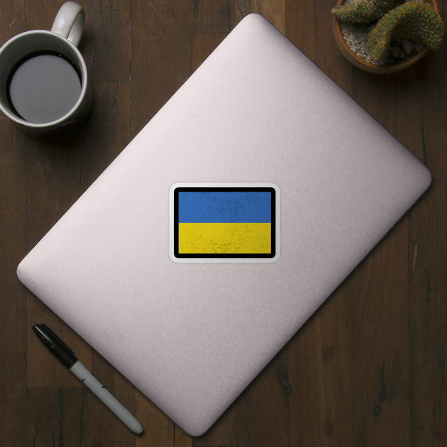 UKRAINE FLAG by Tshirt114